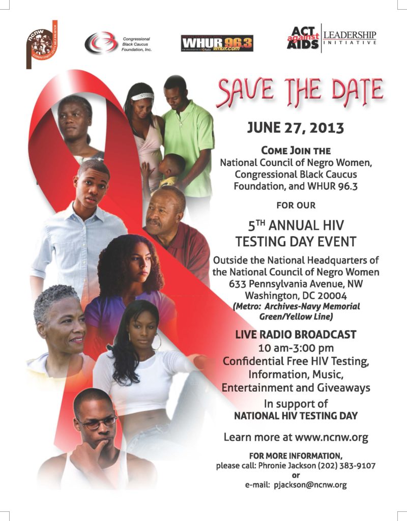 CBCF to Host 5th Annual National HIV Testing Day Event » Congressional